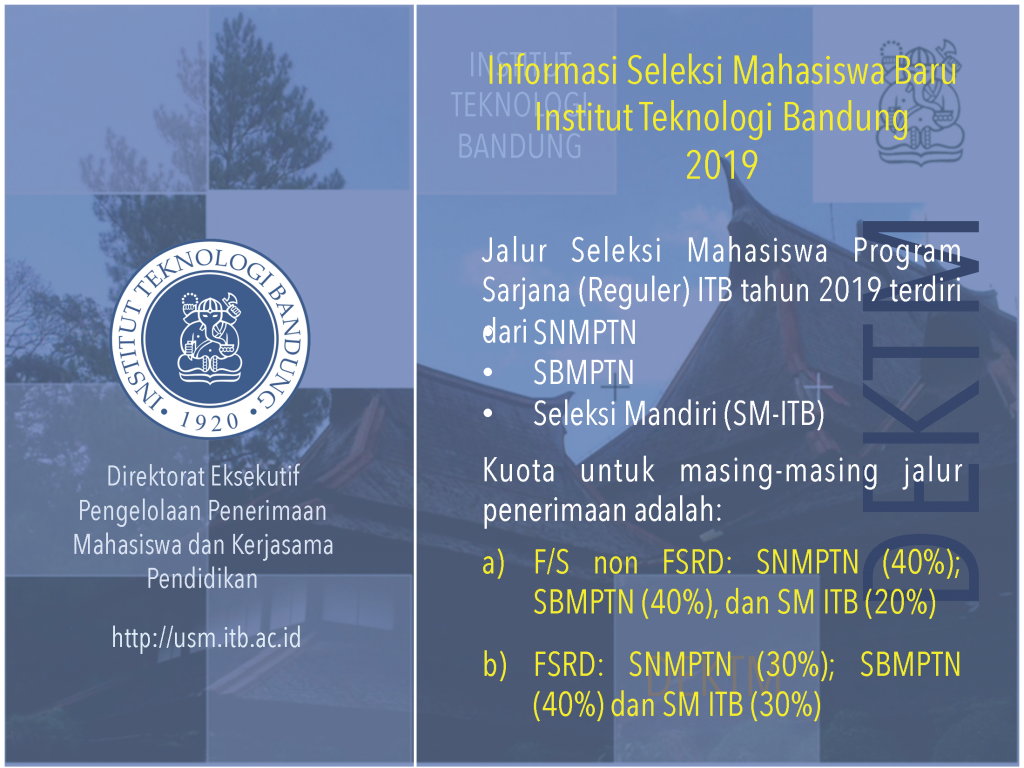 Jurusan Dan Informasi Lengkap Kelas Internasional Itb Bimbel Kedokteran Terbaik