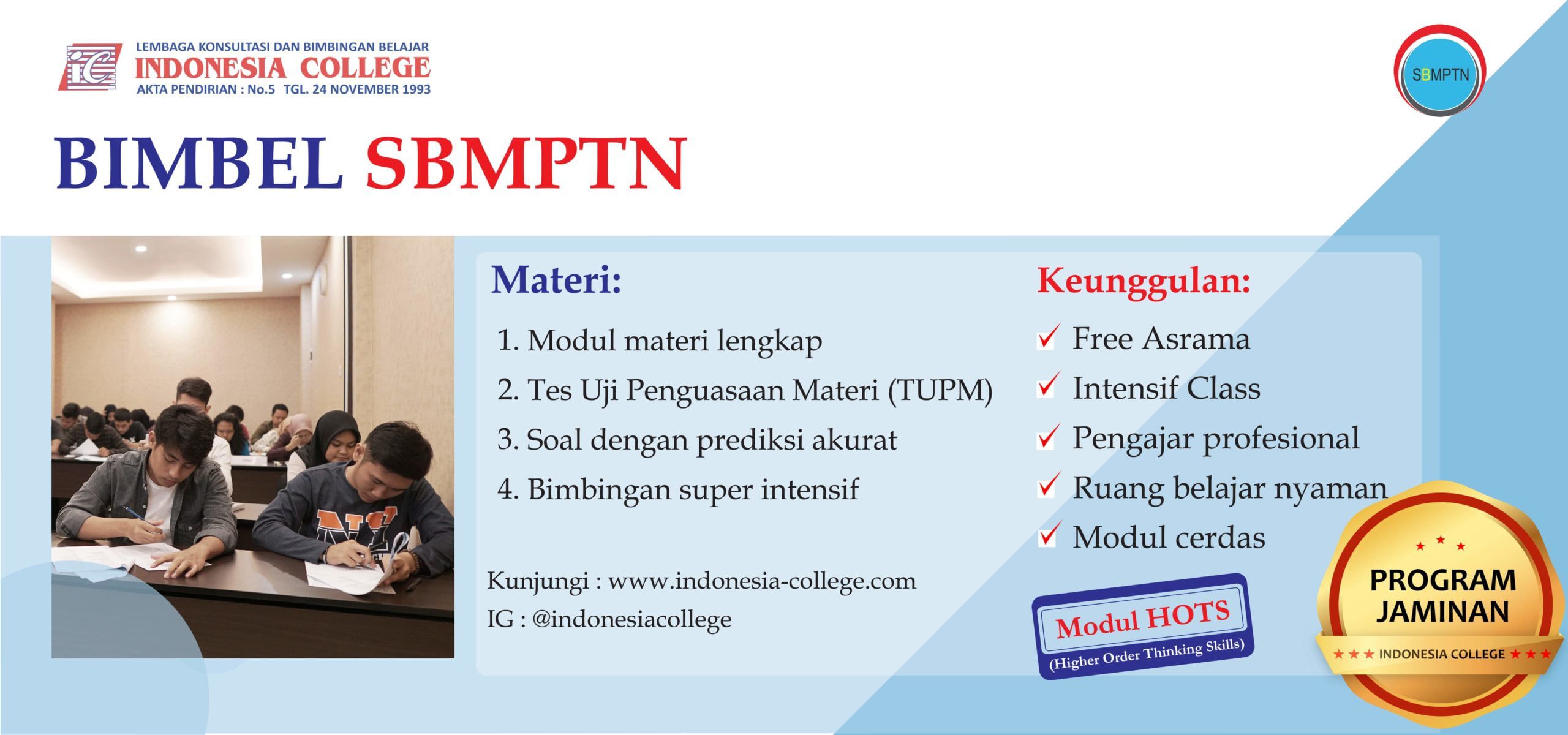 BIMBEL UTBK SBMPTN 2022