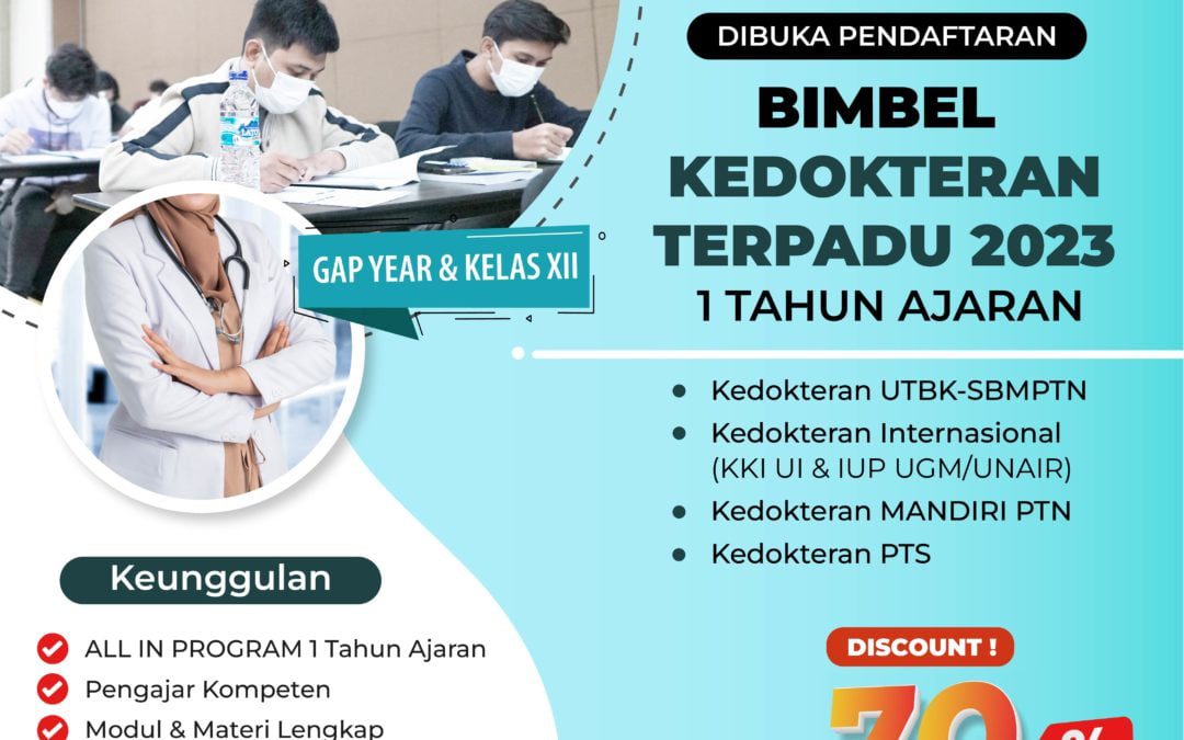 Bimbel Kedokteran 2023, UTBK, UI, UGM, PTN, PTS Favorit