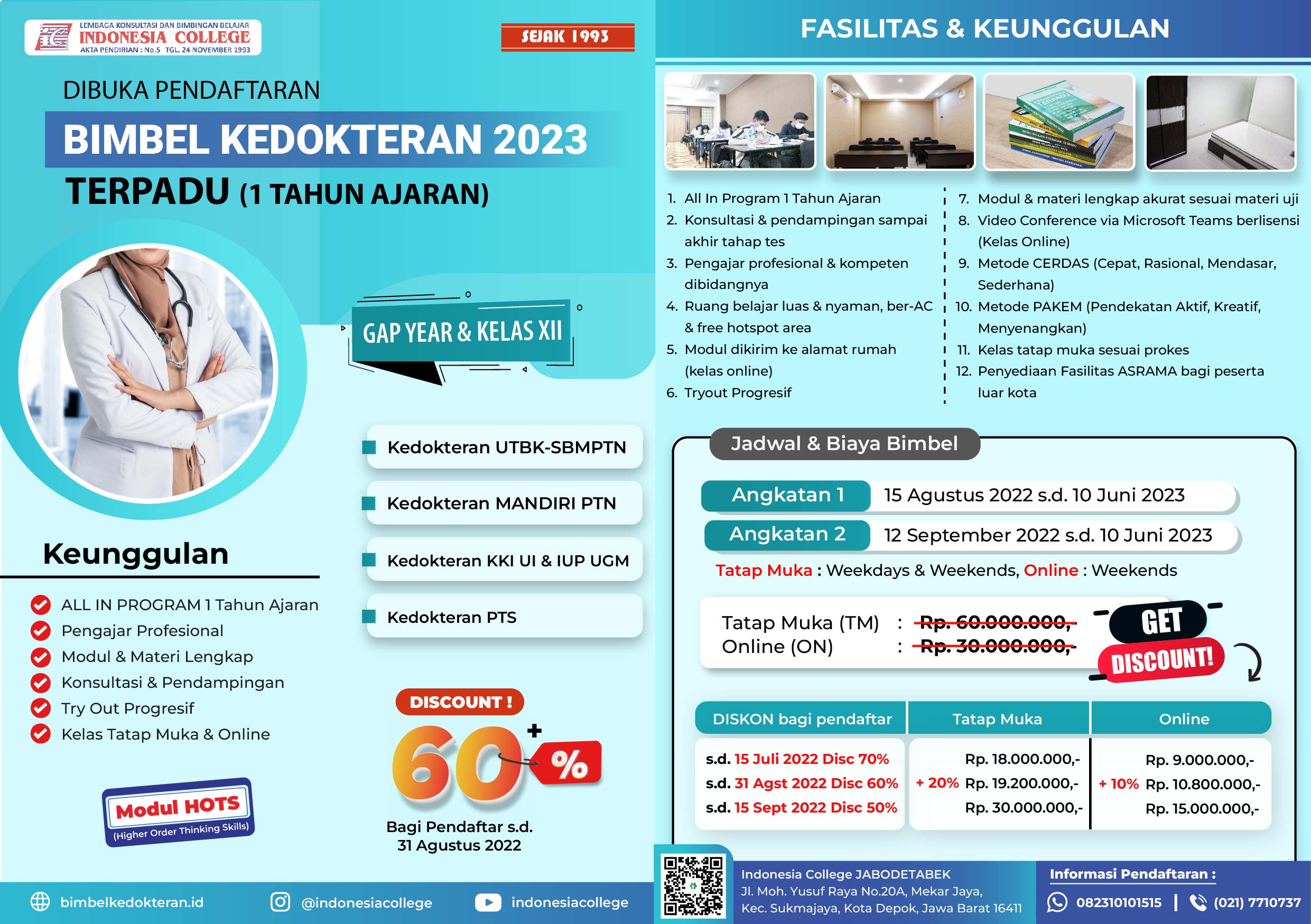 Bimbel Kedokteran Terpadu 2023