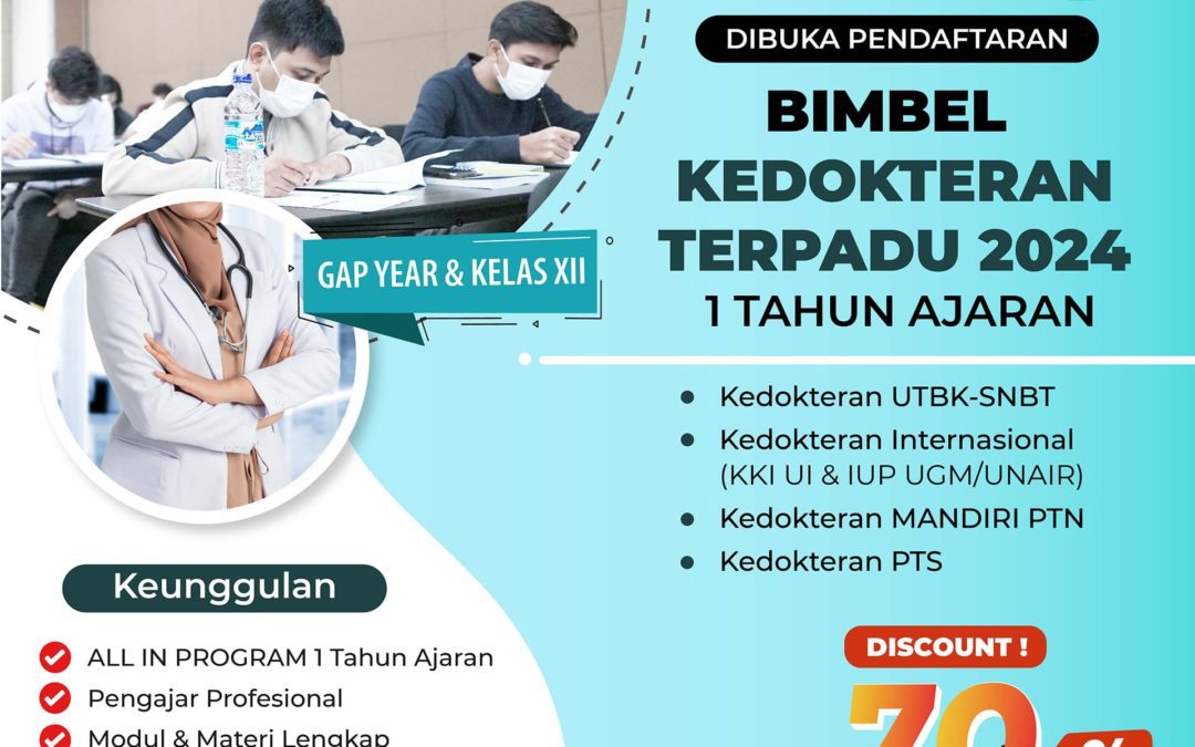 Bimbel Kedokteran 2024, UTBK, UI, UGM, PTN, PTS Favorit