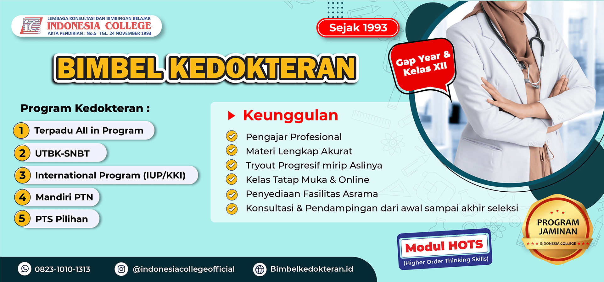 Bimbel Kedokteran 2024 Bimbel Kedokteran 2024