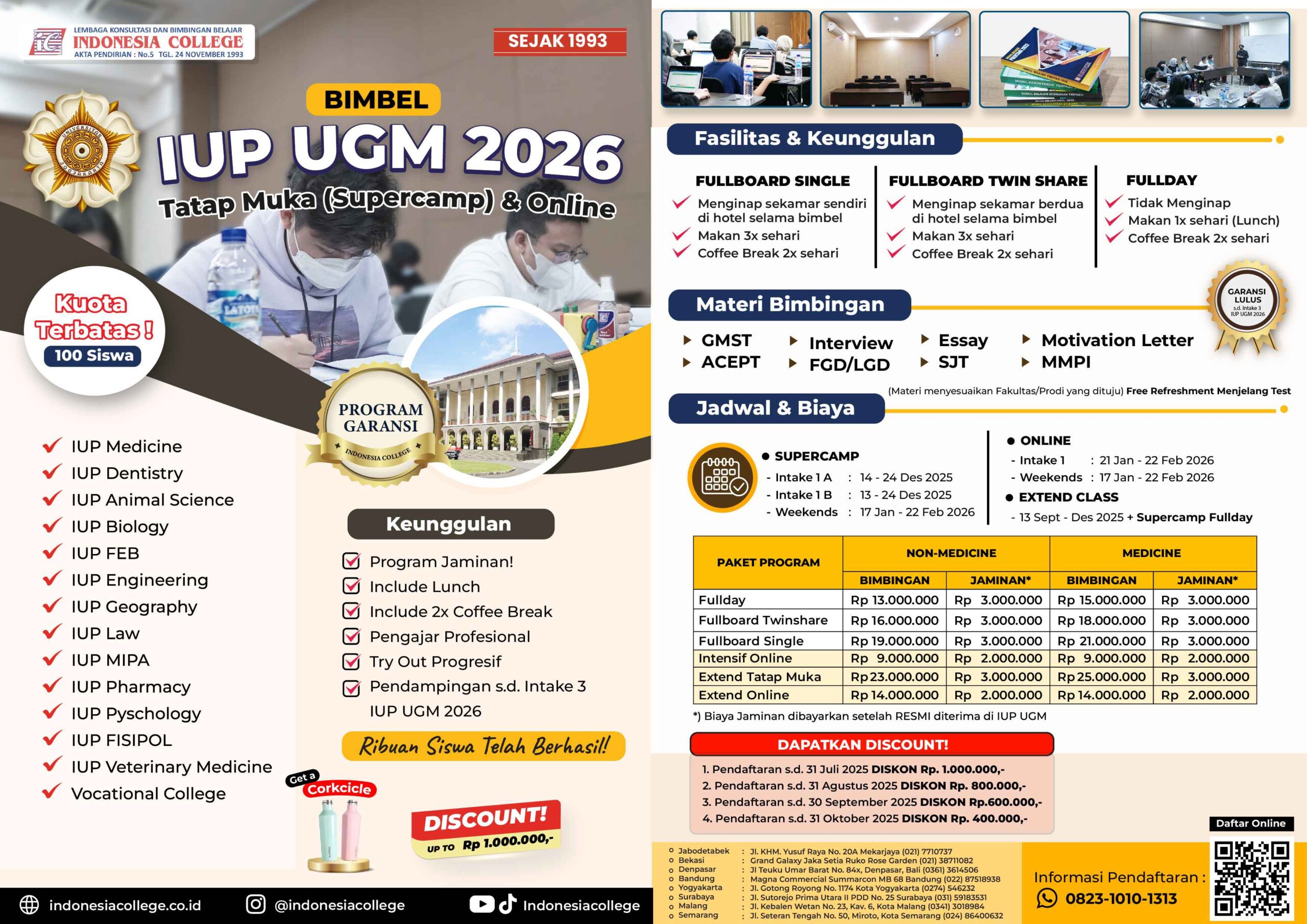 IUP UGM 2026