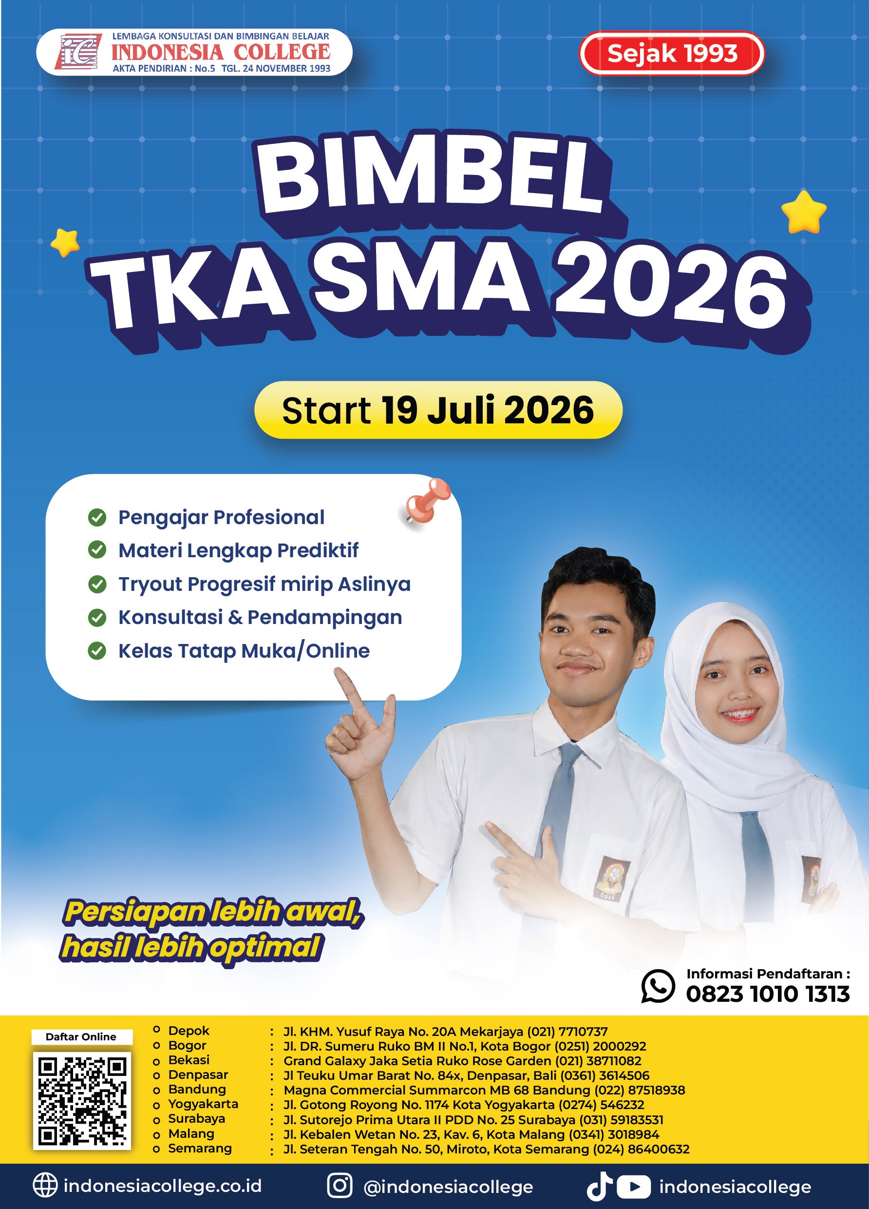 Bimbel TKA SMA 2026